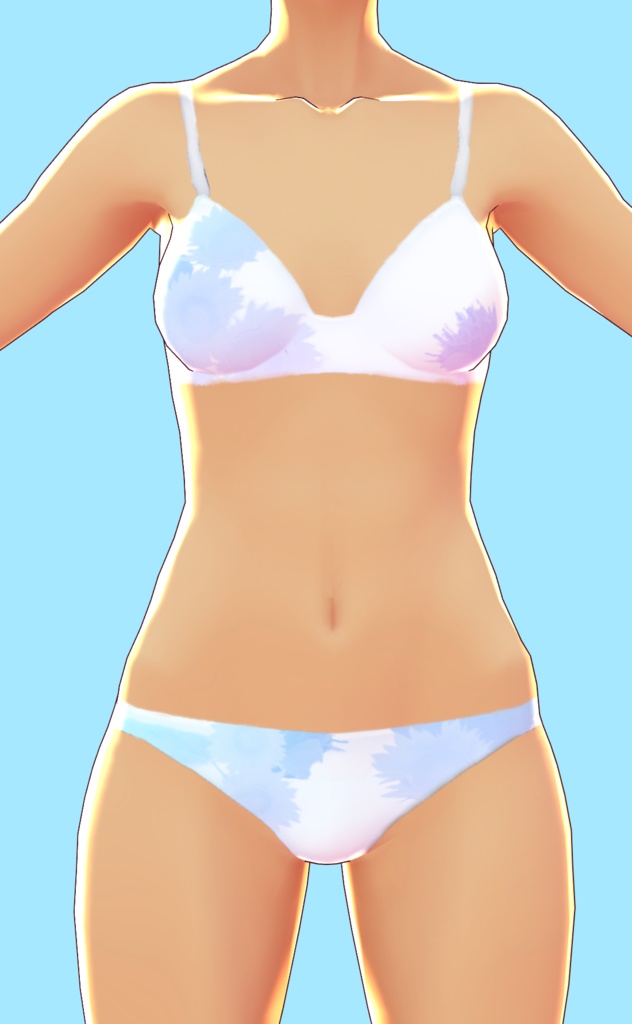 水着_SummerForMe【VRoid用テクスチャ】