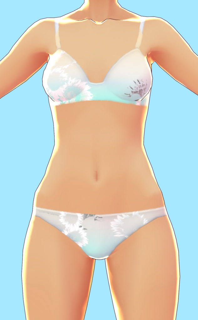 水着_SummerForMe【VRoid用テクスチャ】