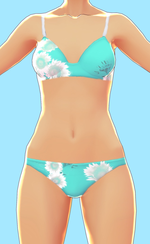 水着_SummerForMe【VRoid用テクスチャ】