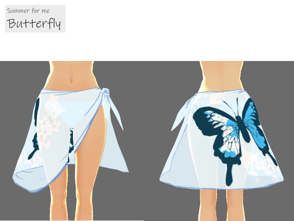 水着_SummerForMe【VRoid用テクスチャ】