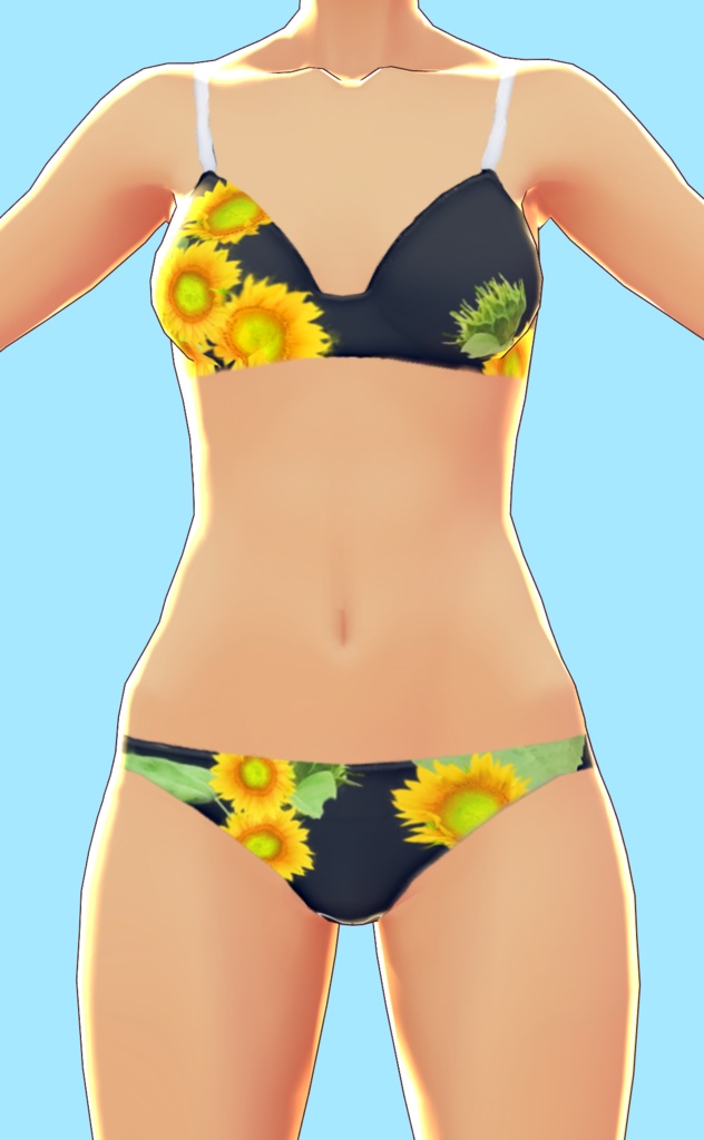 水着_SummerForMe【VRoid用テクスチャ】