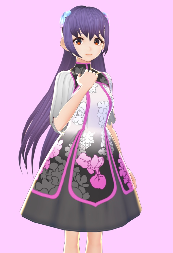 中華ロリータ 彩雨(さいう)【VRoid用テクスチャ】