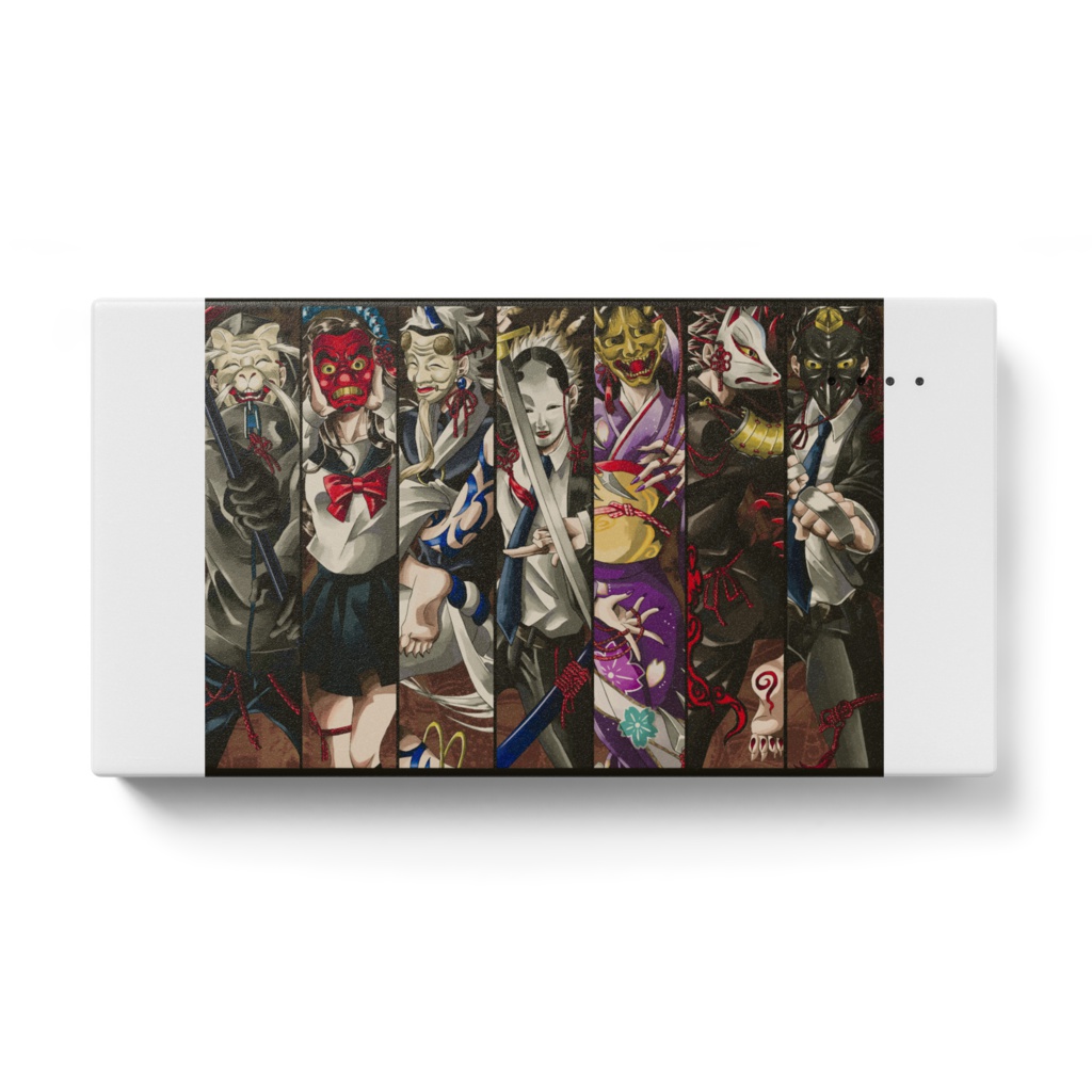 モバイルバッテリー 集合絵