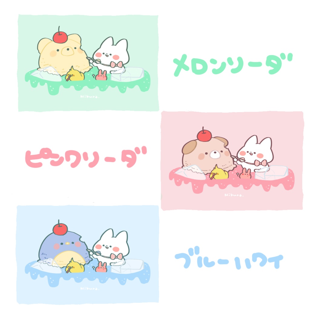 ソーダ缶バッジ