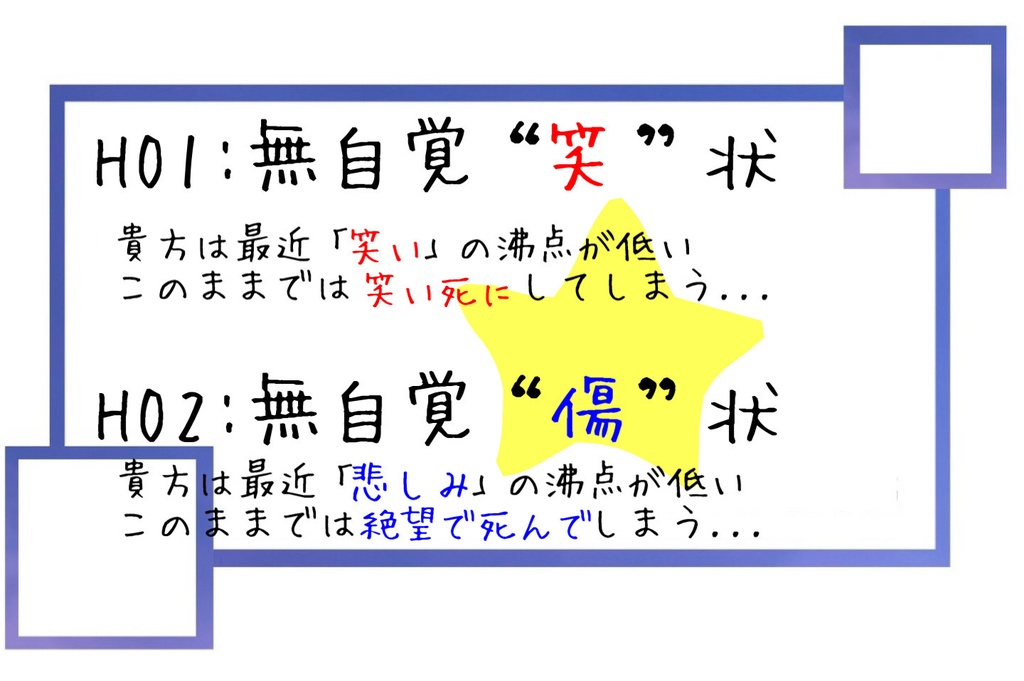 CoC「無自覚“しょう”状」
