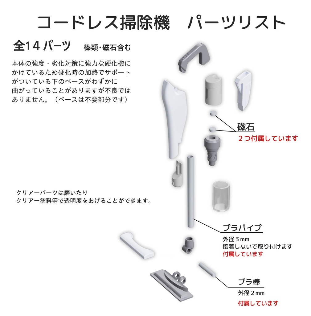 ミニチュアコードレスクリーナー