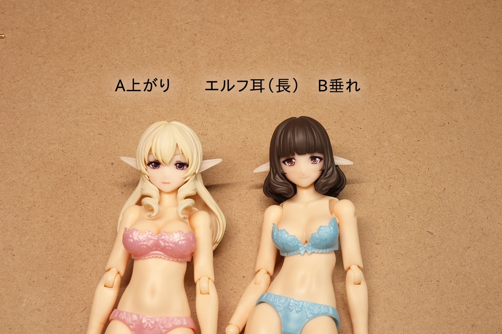 頭部自作セット