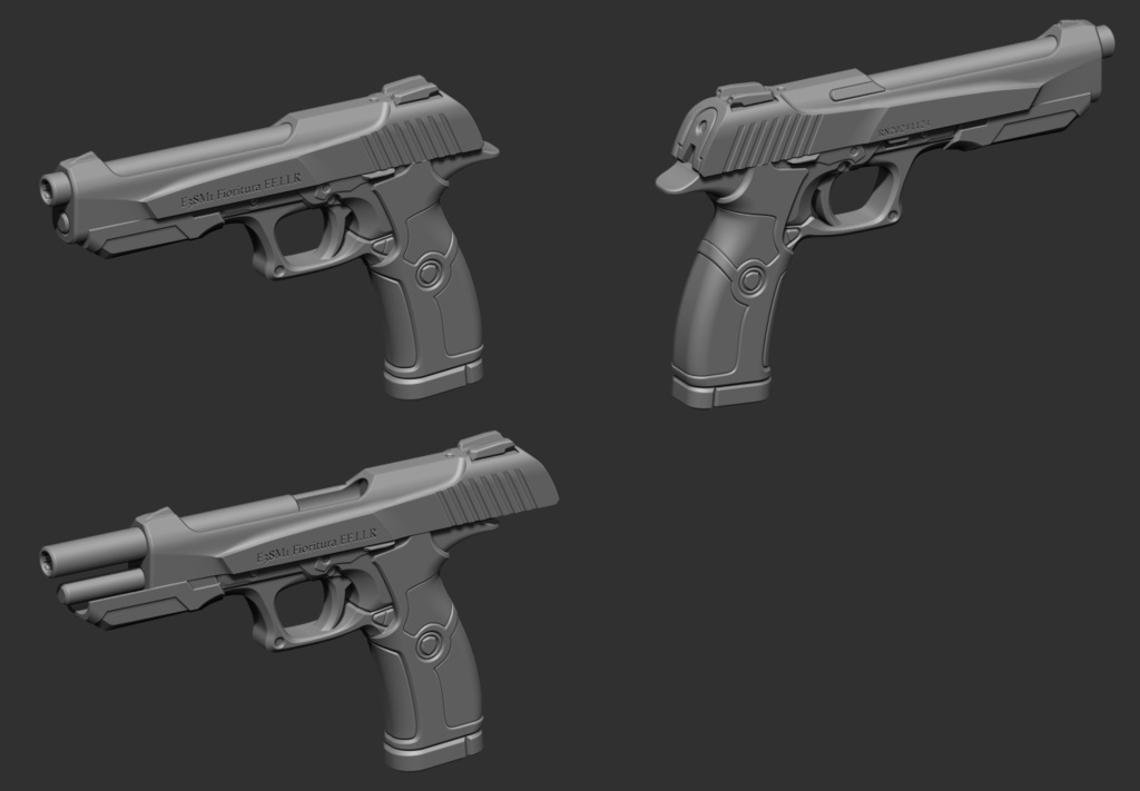 ハンドガン E38M1