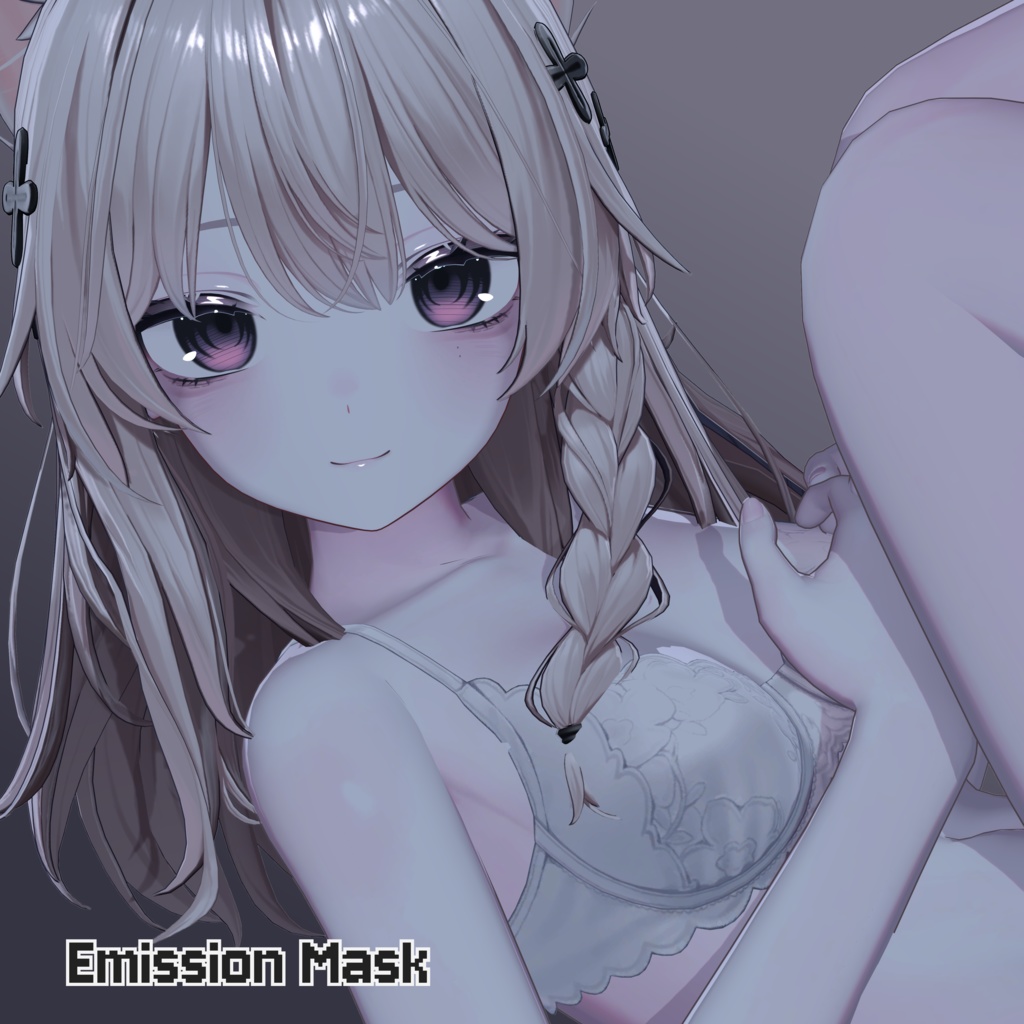 【しなの, Shinano】 Gloomy Makeup & Spider Eyes Texture