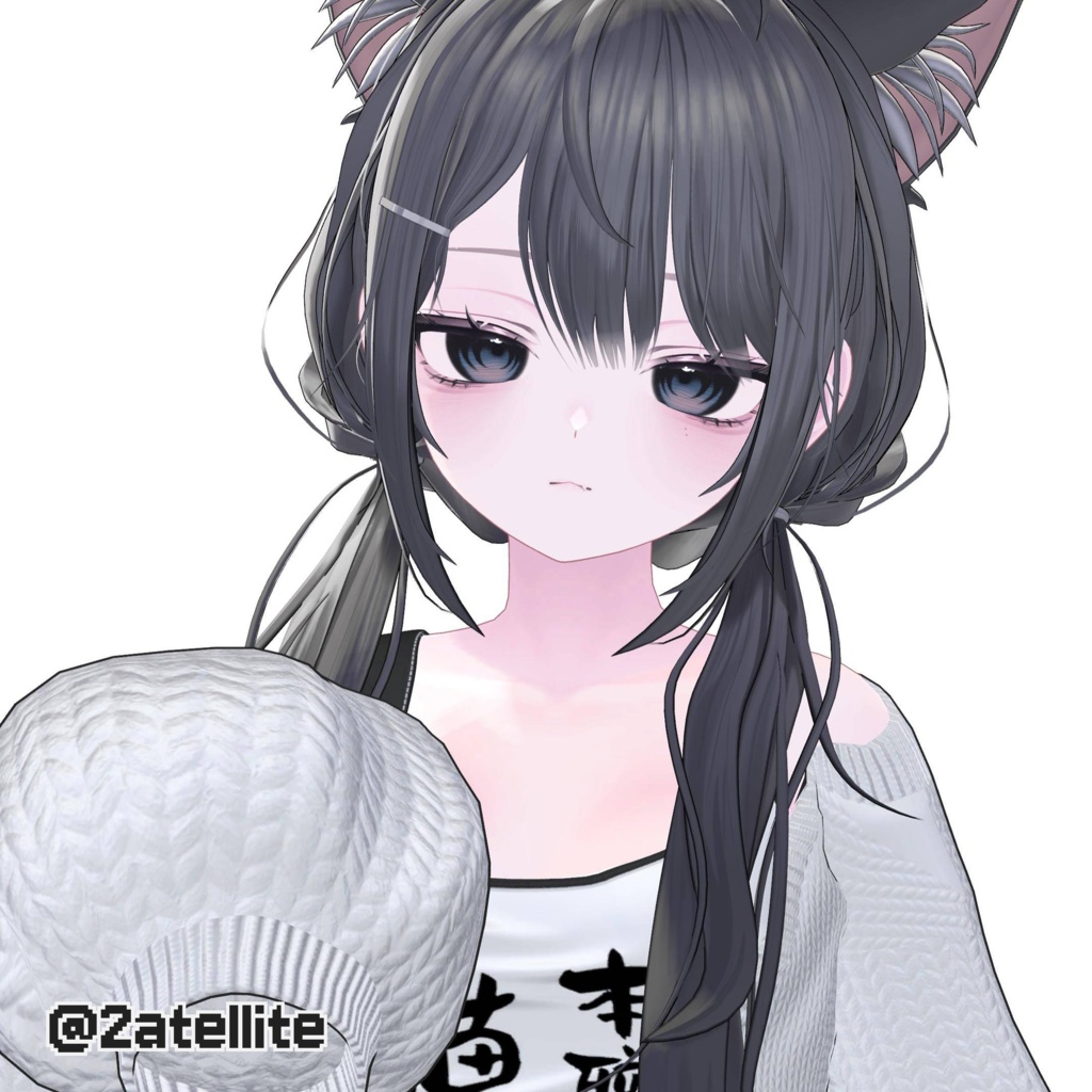 【しなの, Shinano】 Gloomy Makeup & Spider Eyes Texture