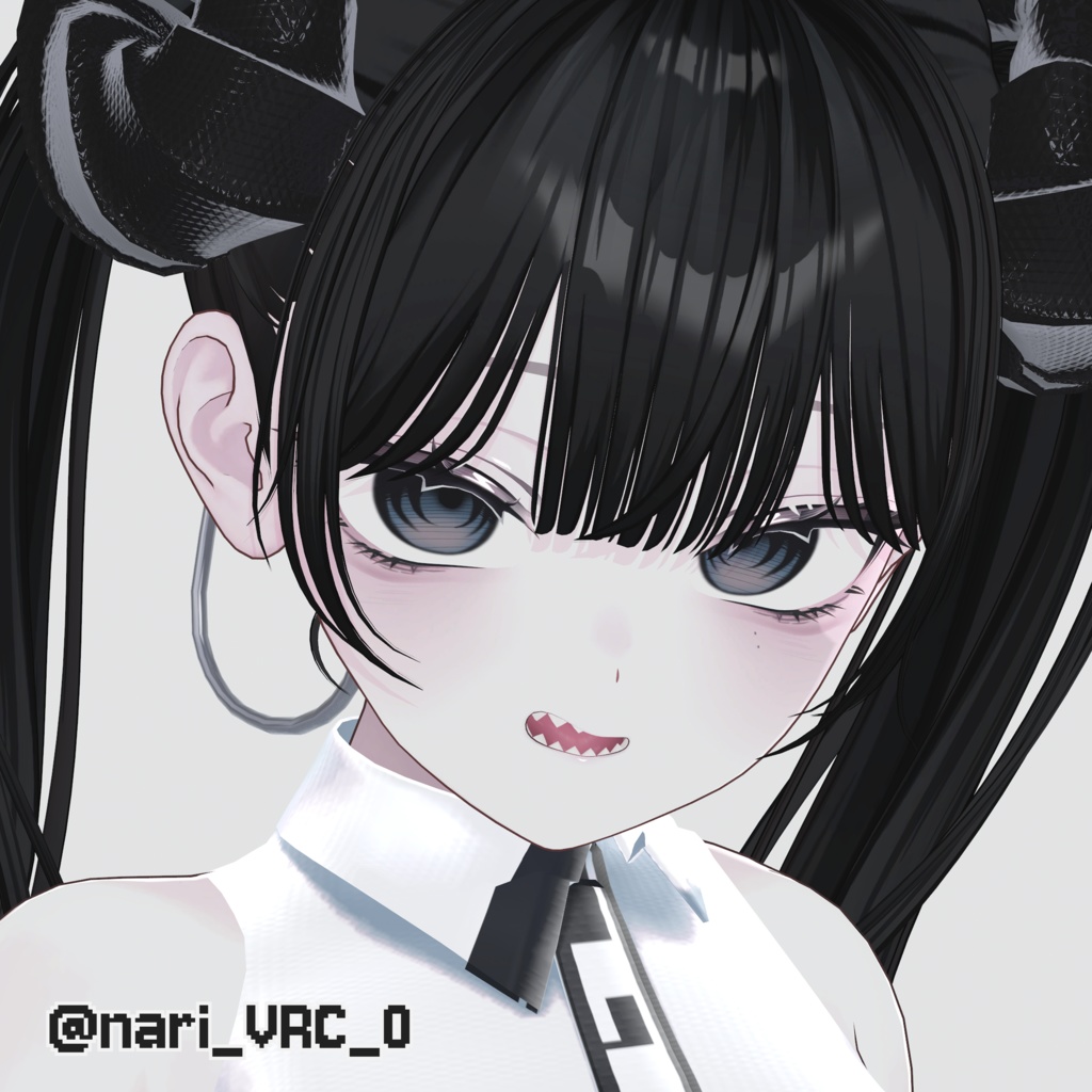 【しなの, Shinano】 Gloomy Makeup & Spider Eyes Texture