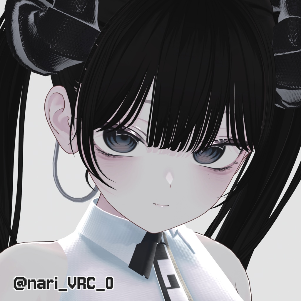 【しなの, Shinano】 Gloomy Makeup & Spider Eyes Texture