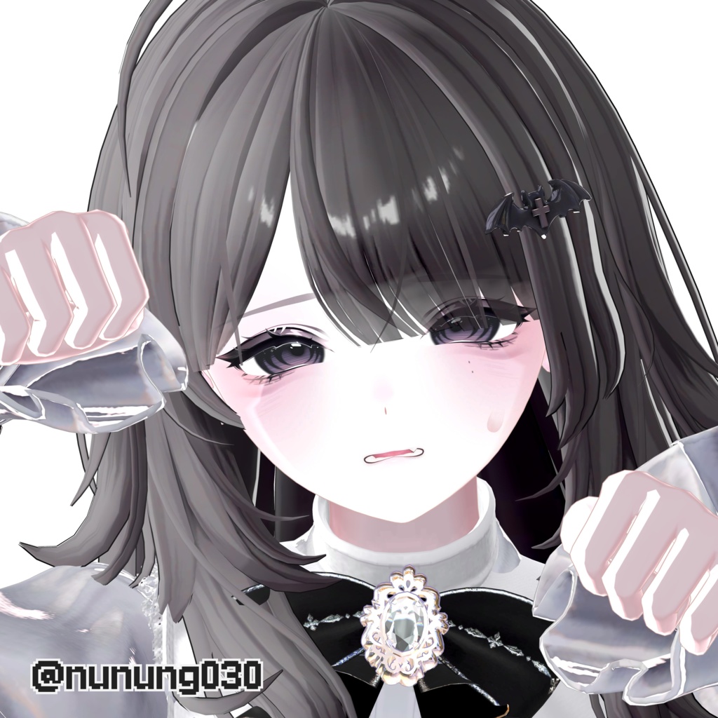 【しなの, Shinano】 Gloomy Makeup & Spider Eyes Texture