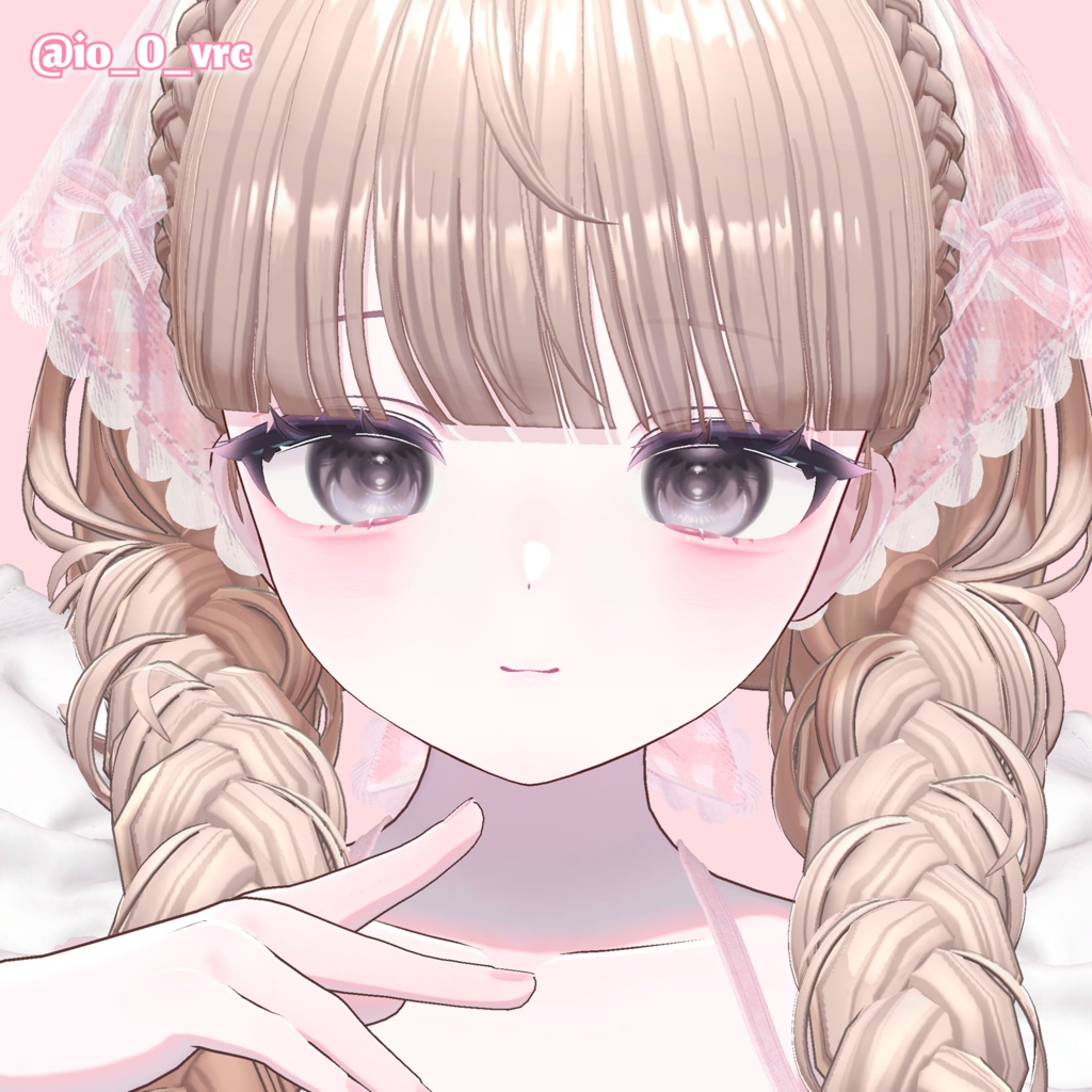【2アバター対応】 Peach🍑 Makeup Texture 【ショコラ, Chocolat / シフォン, Chiffon】