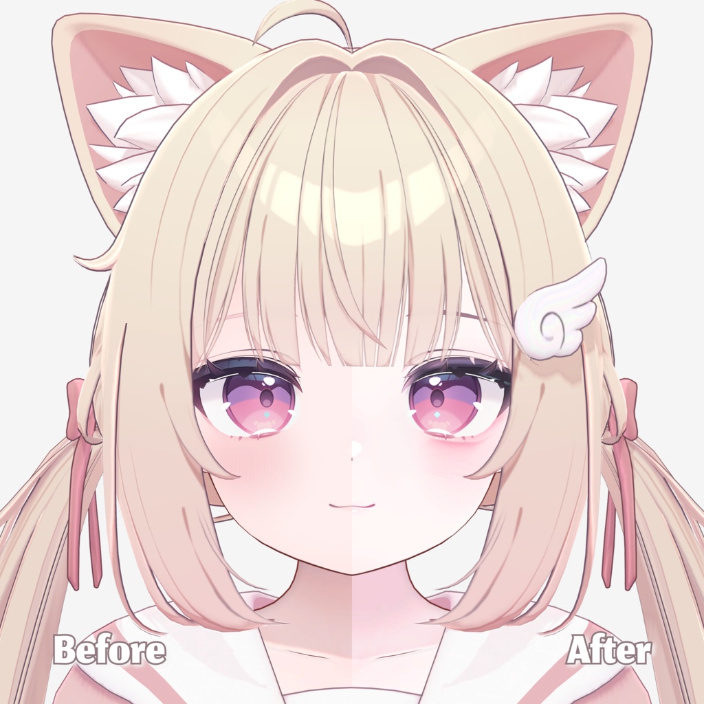 【2アバター対応】 Peach🍑 Makeup Texture 【ショコラ, Chocolat / シフォン, Chiffon】