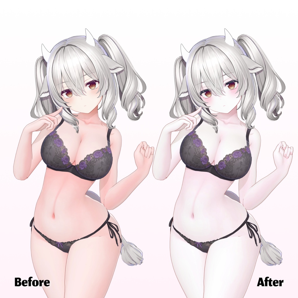 【ミルティナ, Milltina】 Shiny Blossom Makeup Texture