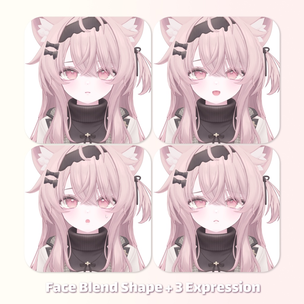 【エク, Eku】 🍒 Makeup Texture & Blend Shape 🍒