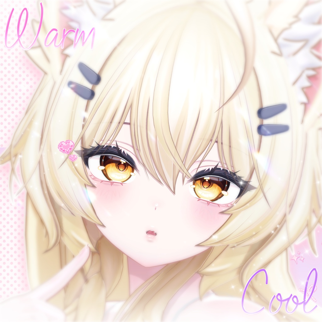 【まよ, Mayo】 ✨Poyo Poyo✨ Makeup Texture & Blend Shape