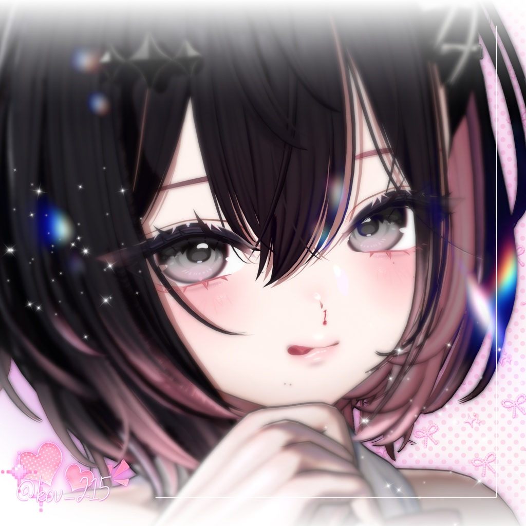 【まよ, Mayo】 ✨Poyo Poyo✨ Makeup Texture & Blend Shape