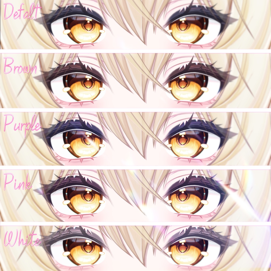 【まよ, Mayo】 ✨Poyo Poyo✨ Makeup Texture & Blend Shape