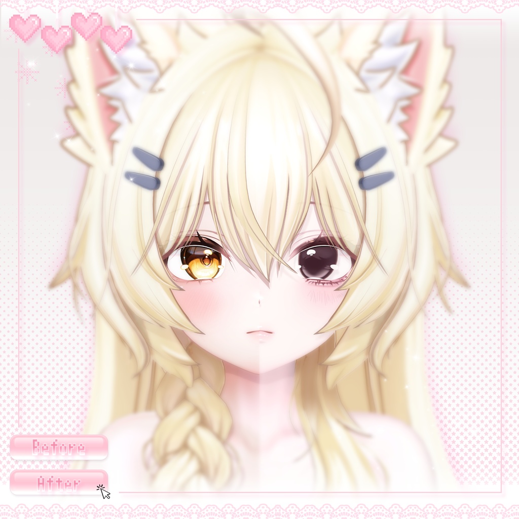 【4アバター対応】 Mellow Makeup & Eye 🫧