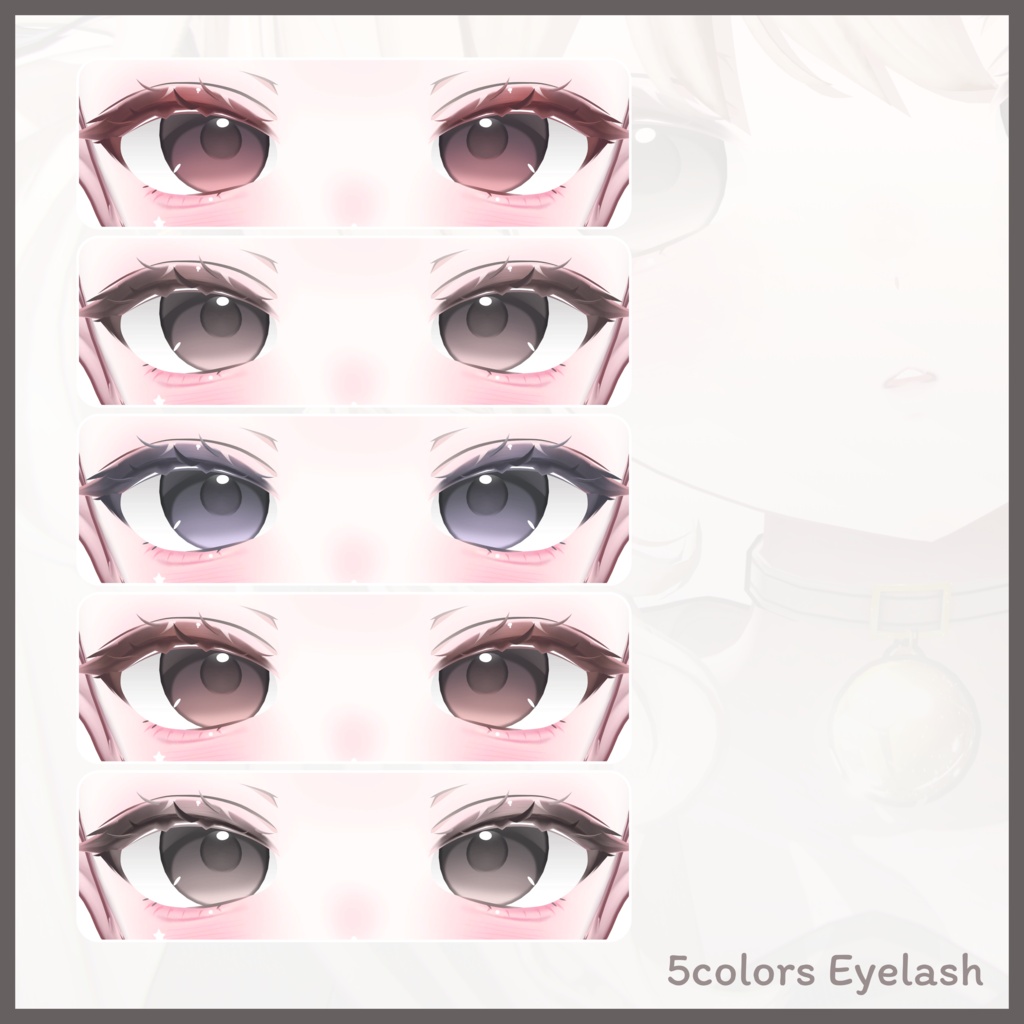 【輝夜, Kaguya】 Kaguya Makeup Texture & Blend Shape