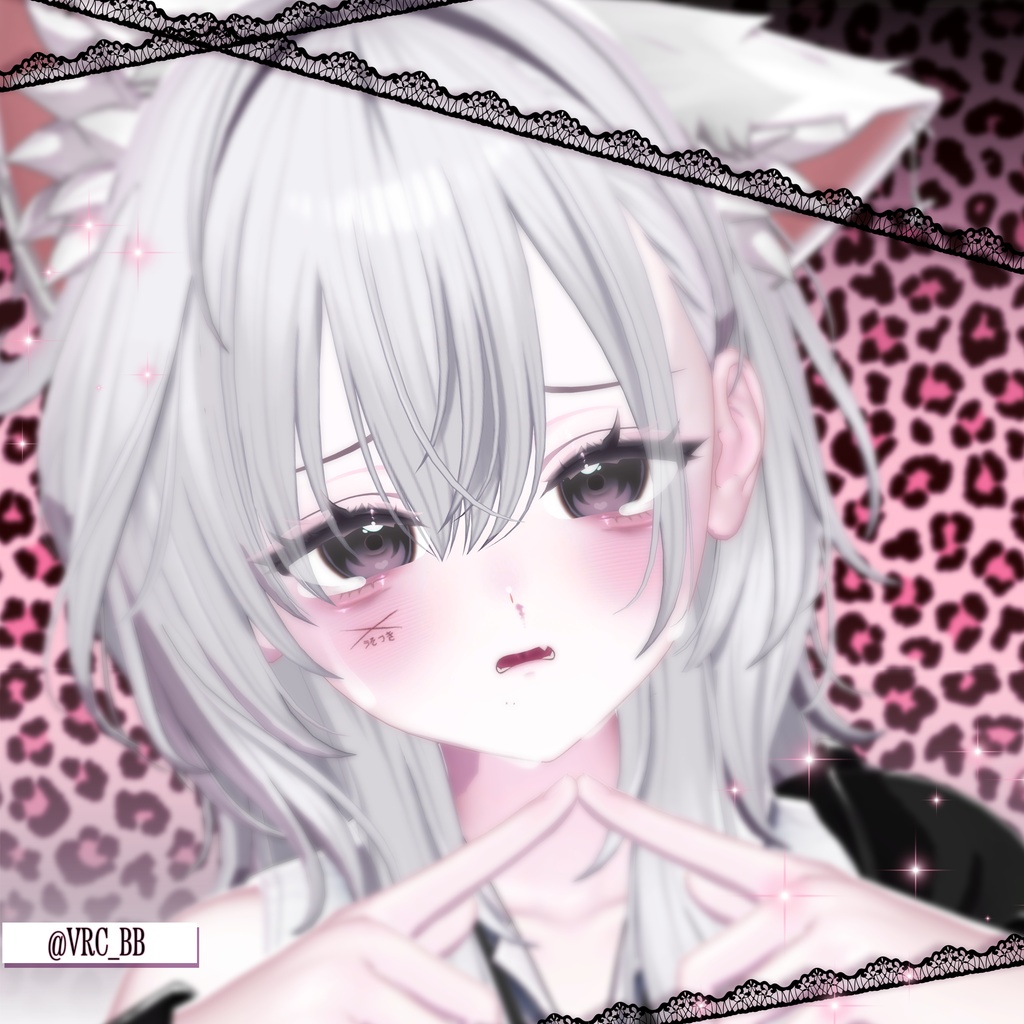 【しなの, Shinano】 Gloomy II Makeup & Eyes Texture + Face Blend Shape