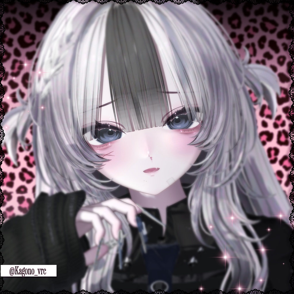 【しなの, Shinano】 Gloomy II Makeup & Eyes Texture + Face Blend Shape