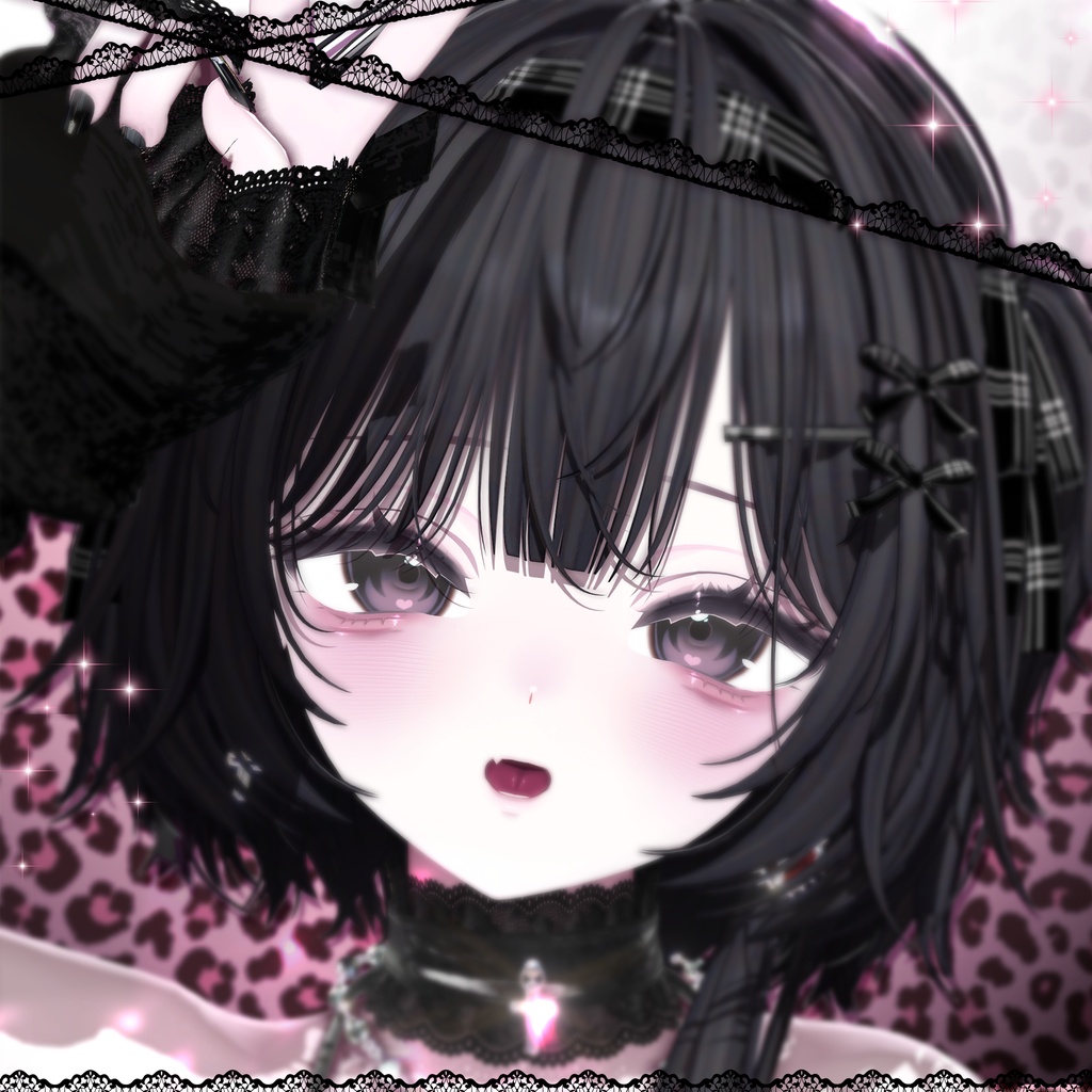 【しなの, Shinano】 Gloomy II Makeup & Eyes Texture + Face Blend Shape