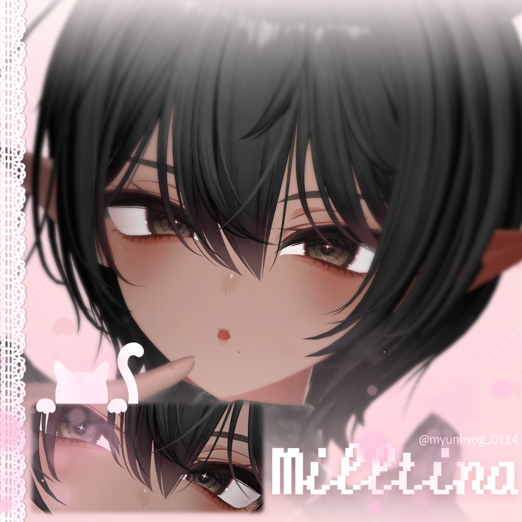 【15アバター対応】 Cross Flare Eye