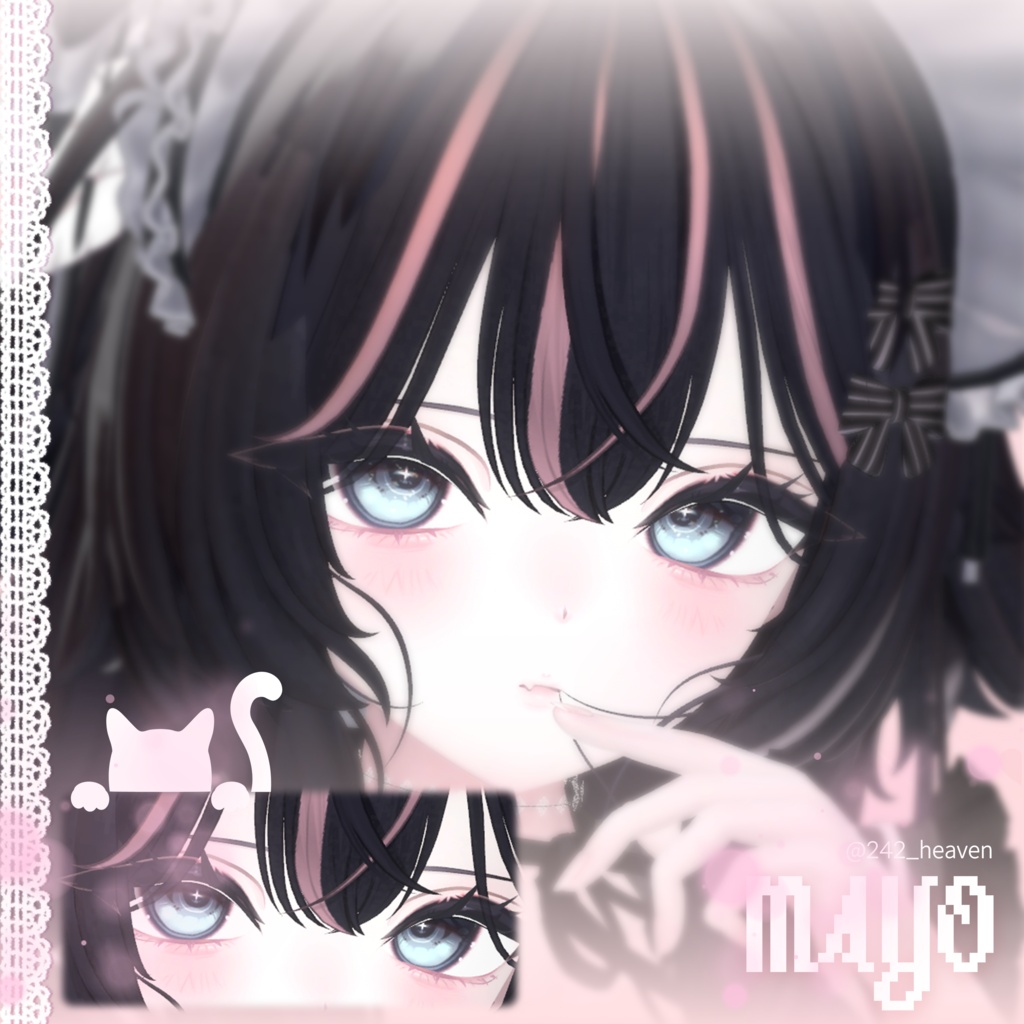 【15アバター対応】 Cross Flare Eye