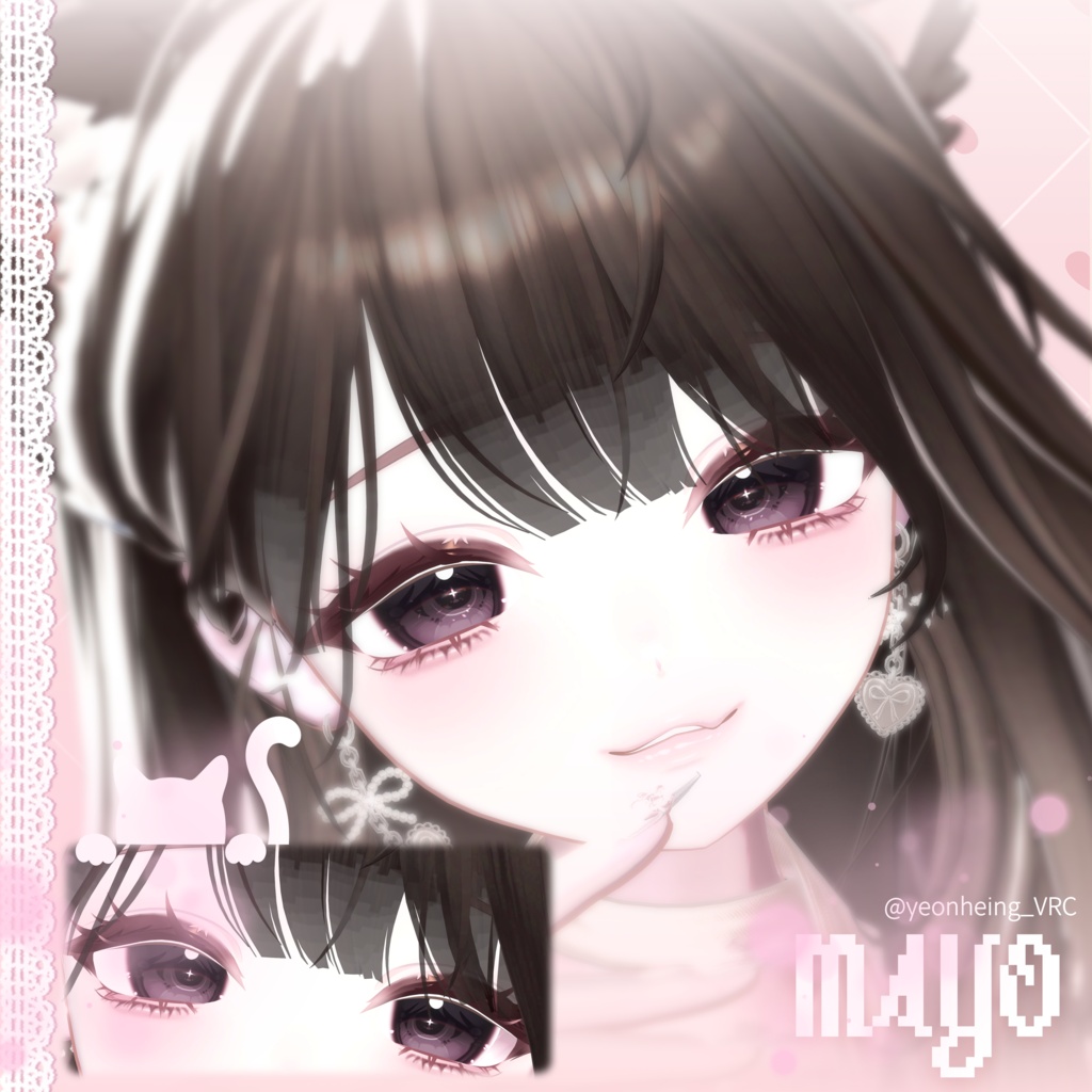 【15アバター対応】 Cross Flare Eye