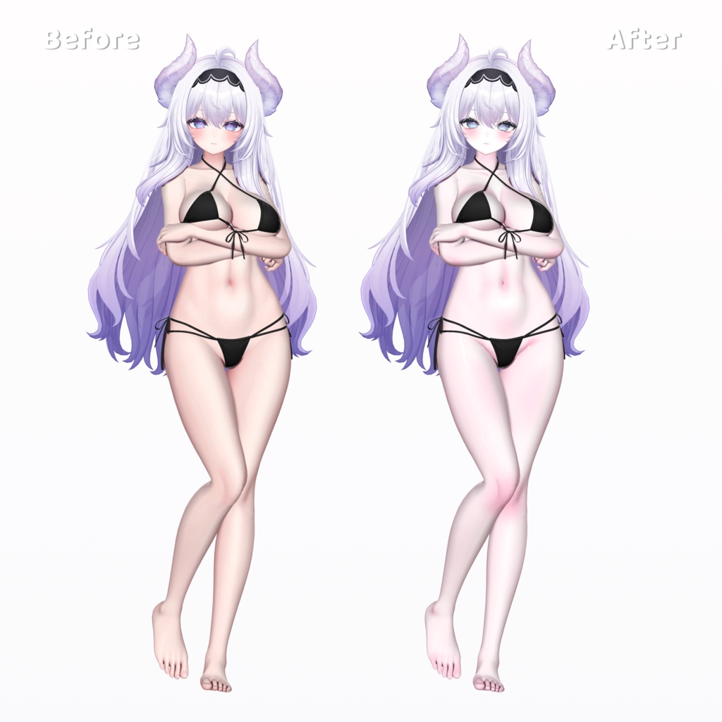 【愛莉, Airi】 Kira II Makeup Texture
