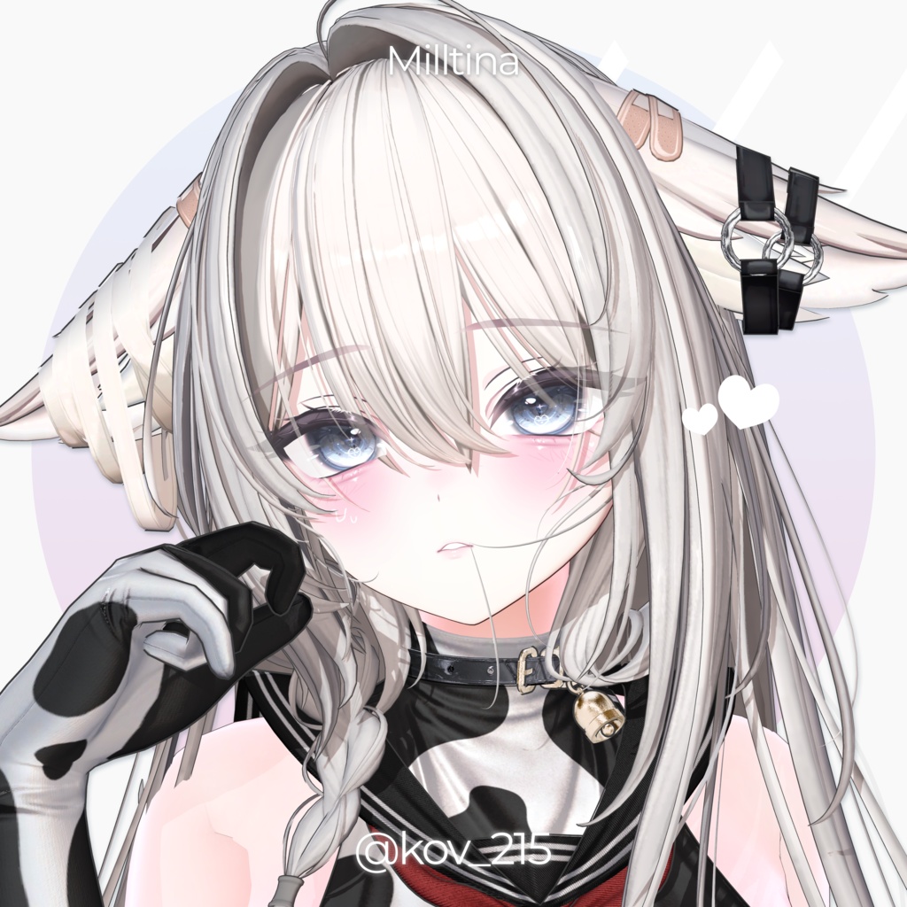 【ミルティナ, Milltina / クマリ, Kumaly】 Shiny Blossom II Makeup Texture