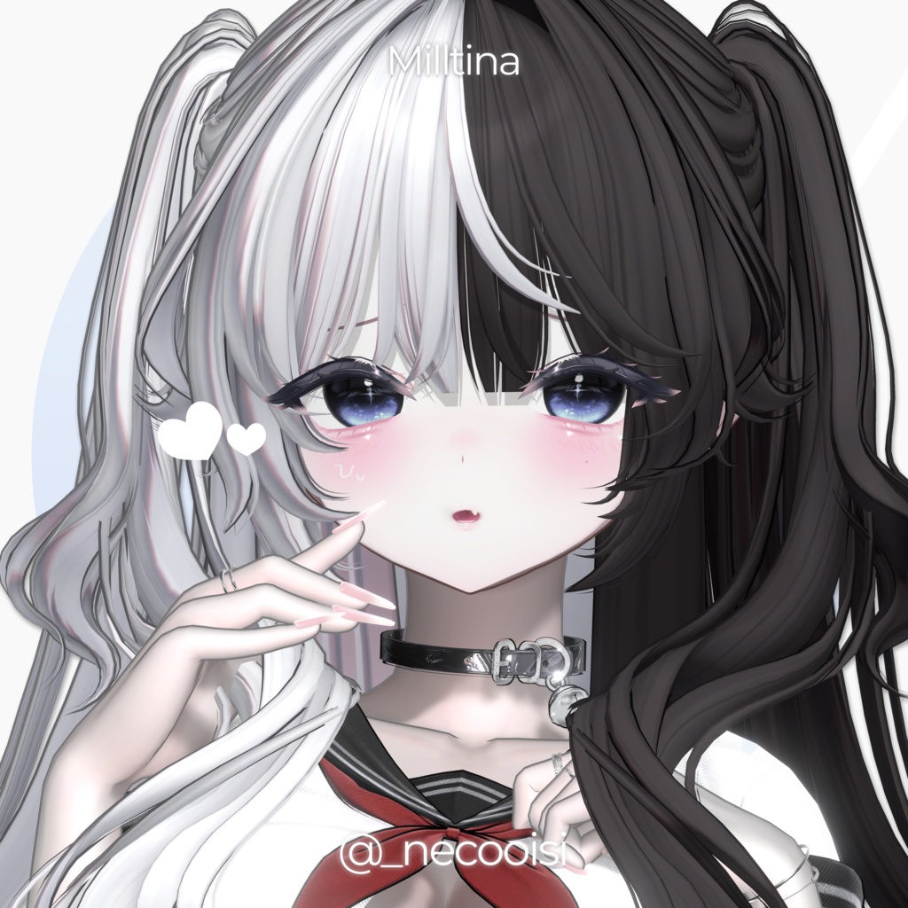 【ミルティナ, Milltina / クマリ, Kumaly】 Shiny Blossom II Makeup Texture