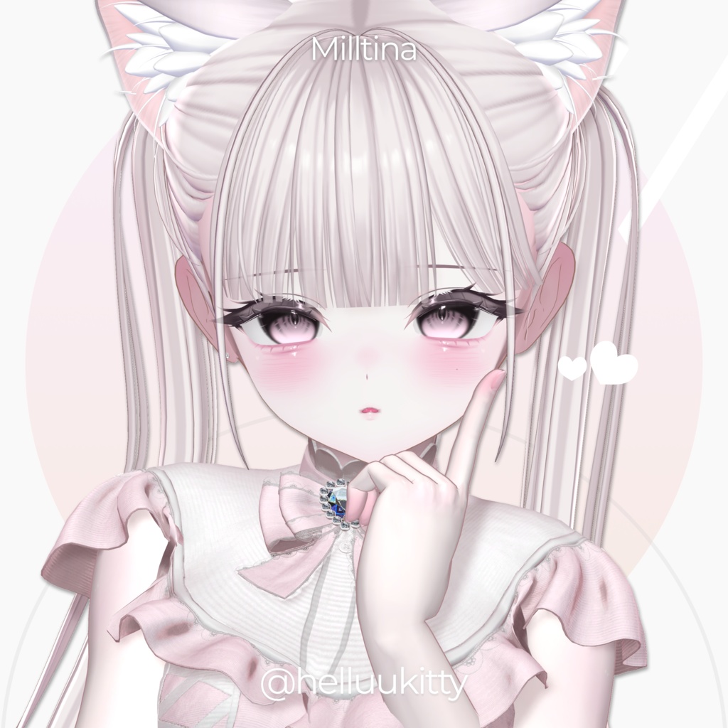 【ミルティナ, Milltina / クマリ, Kumaly】 Shiny Blossom II Makeup Texture