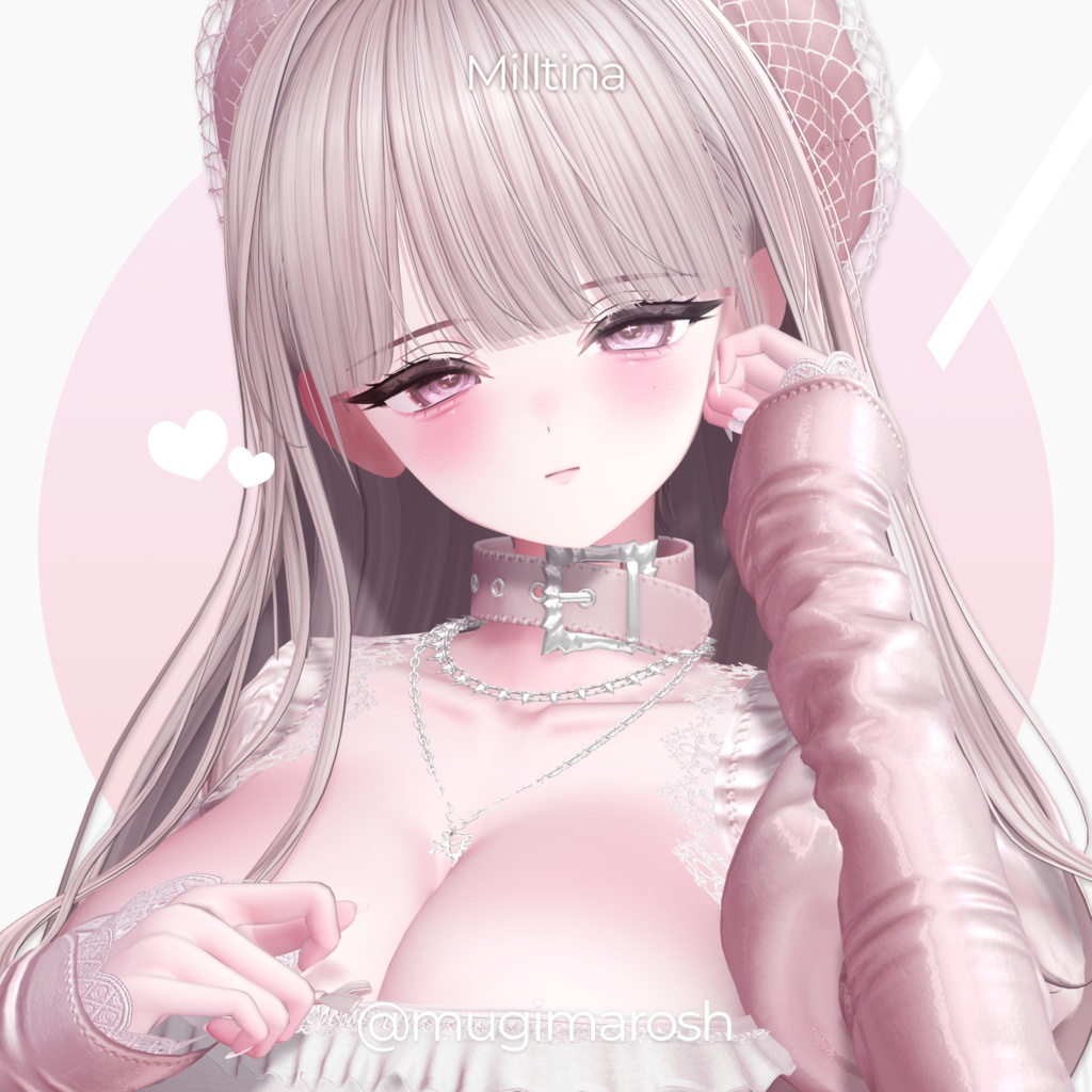【ミルティナ, Milltina / クマリ, Kumaly】 Shiny Blossom II Makeup Texture