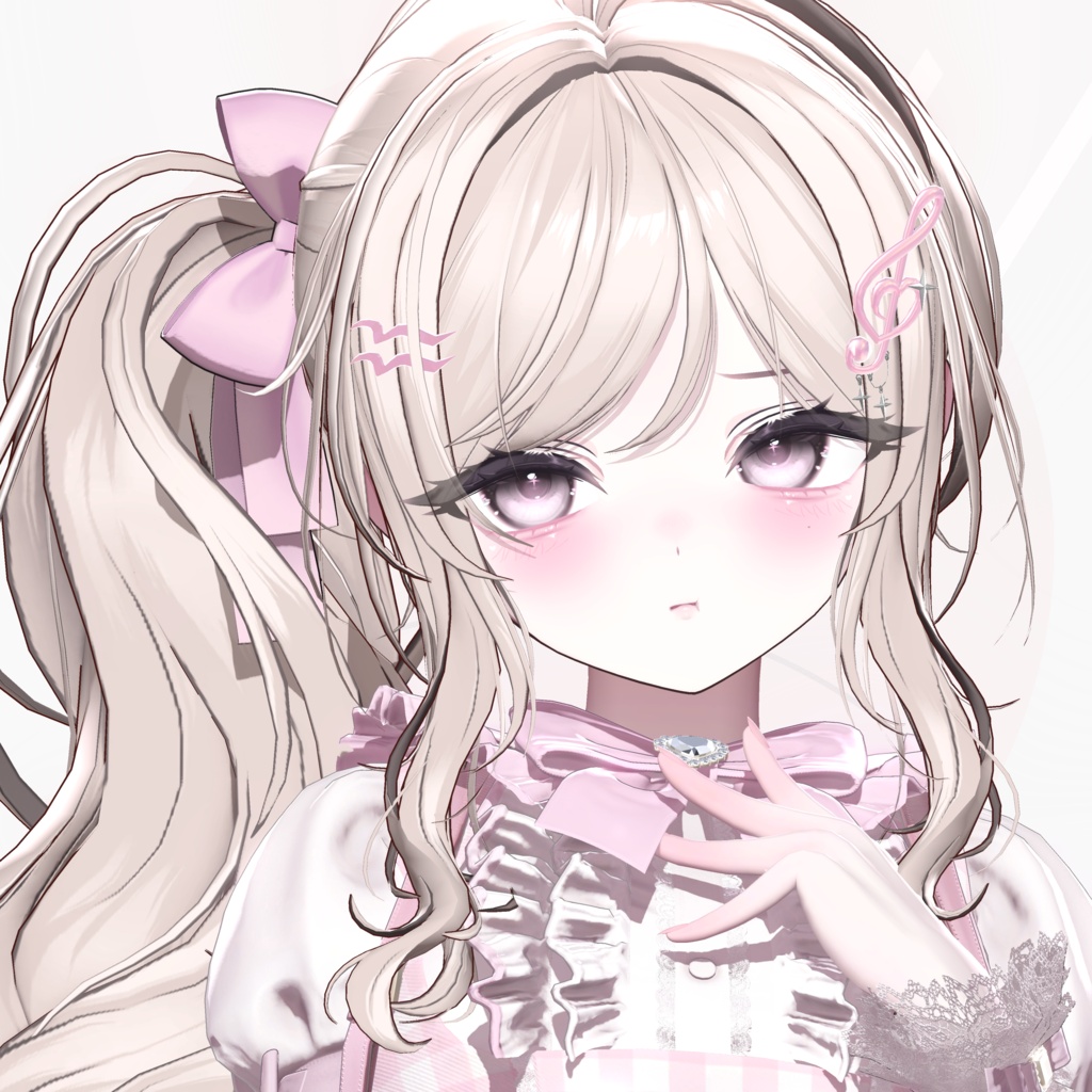 【ミルティナ, Milltina / クマリ, Kumaly】 Shiny Blossom II Makeup Texture