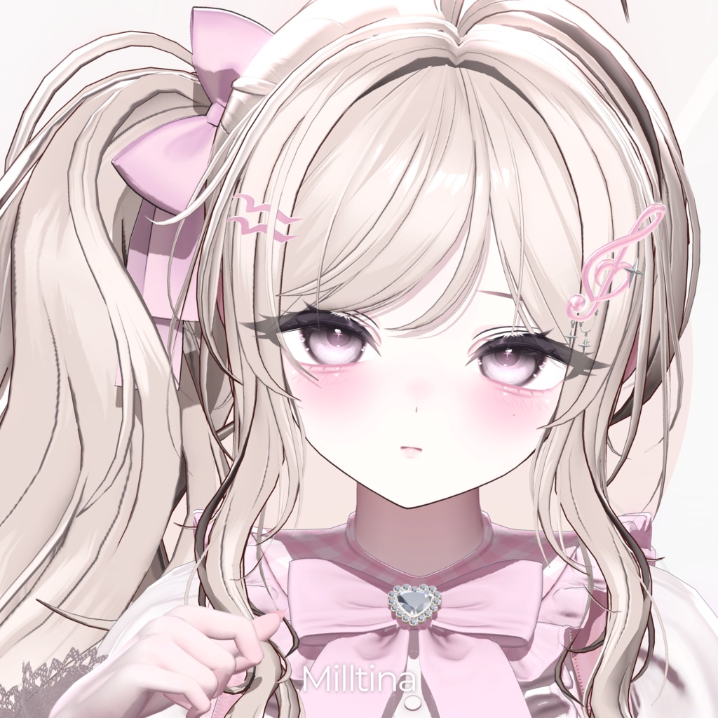 【ミルティナ, Milltina / クマリ, Kumaly】 Shiny Blossom II Makeup Texture