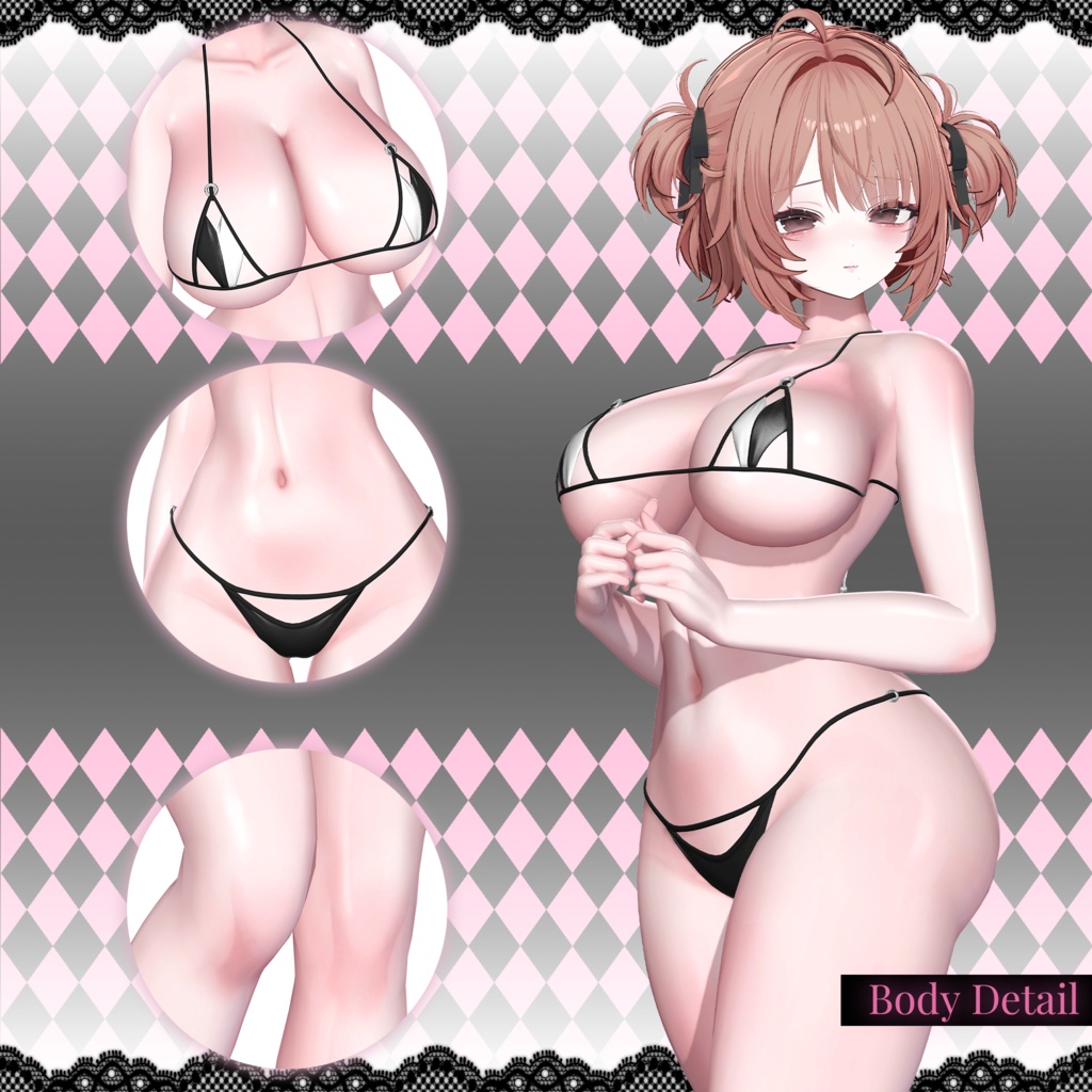 【ミルティナ, Milltina】 Facade Makeup・Eye・Body Texture + Blend Shape