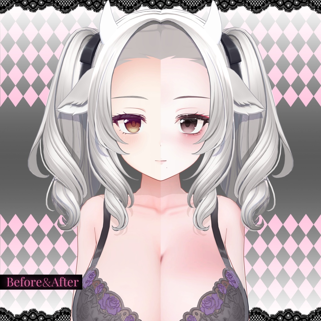 【ミルティナ, Milltina】 Facade Makeup・Eye・Body Texture + Blend Shape