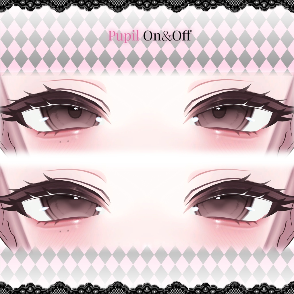 【ミルティナ, Milltina】 Facade Makeup・Eye・Body Texture + Blend Shape