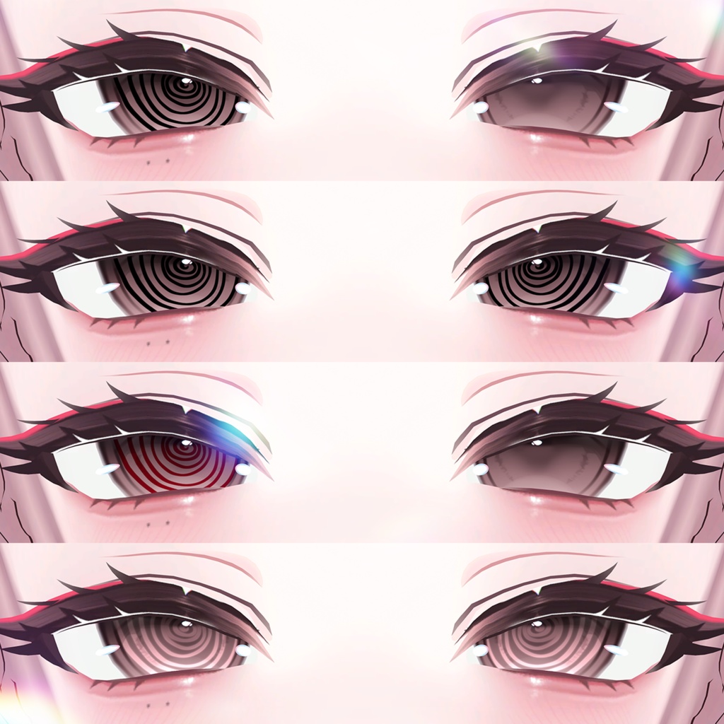【ミルティナ, Milltina】 Facade Makeup・Eye・Body Texture + Blend Shape