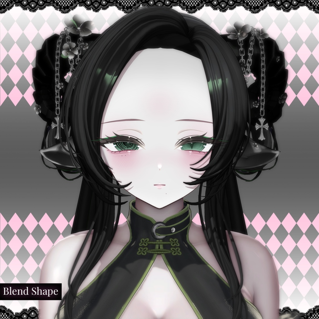 【ミルティナ, Milltina】 Facade Makeup・Eye・Body Texture + Blend Shape