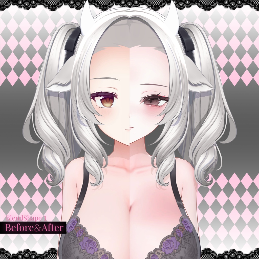 【ミルティナ, Milltina】 Facade Makeup・Eye・Body Texture + Blend Shape