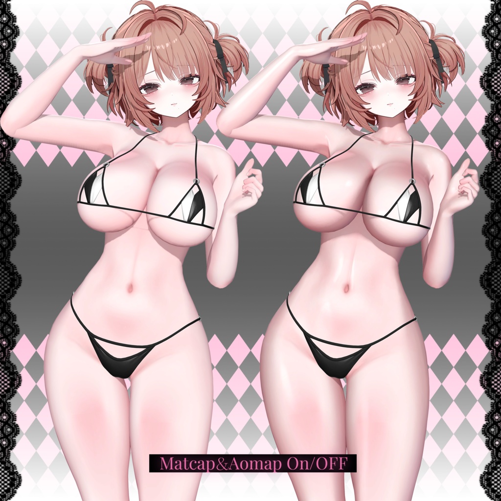 【ミルティナ, Milltina】 Facade Makeup・Eye・Body Texture + Blend Shape