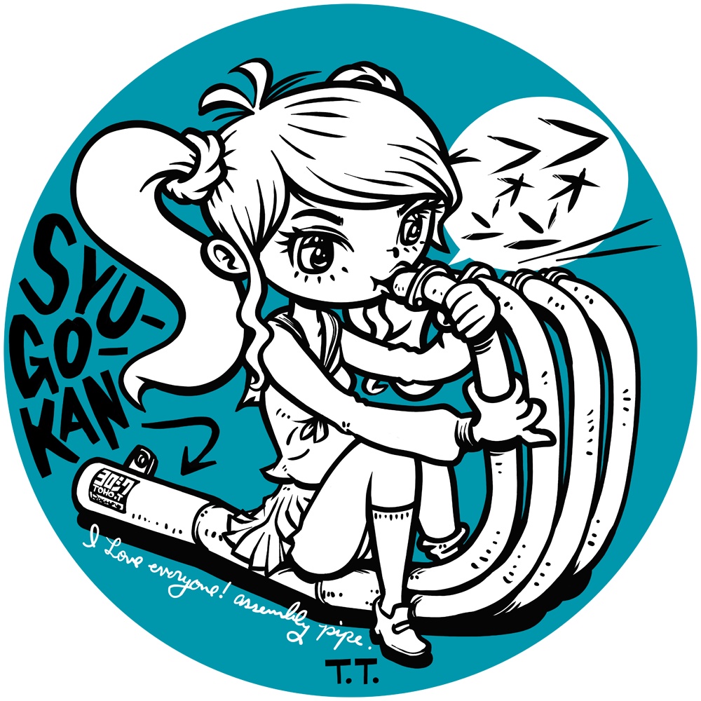 集合缶バッヂ。(BG)