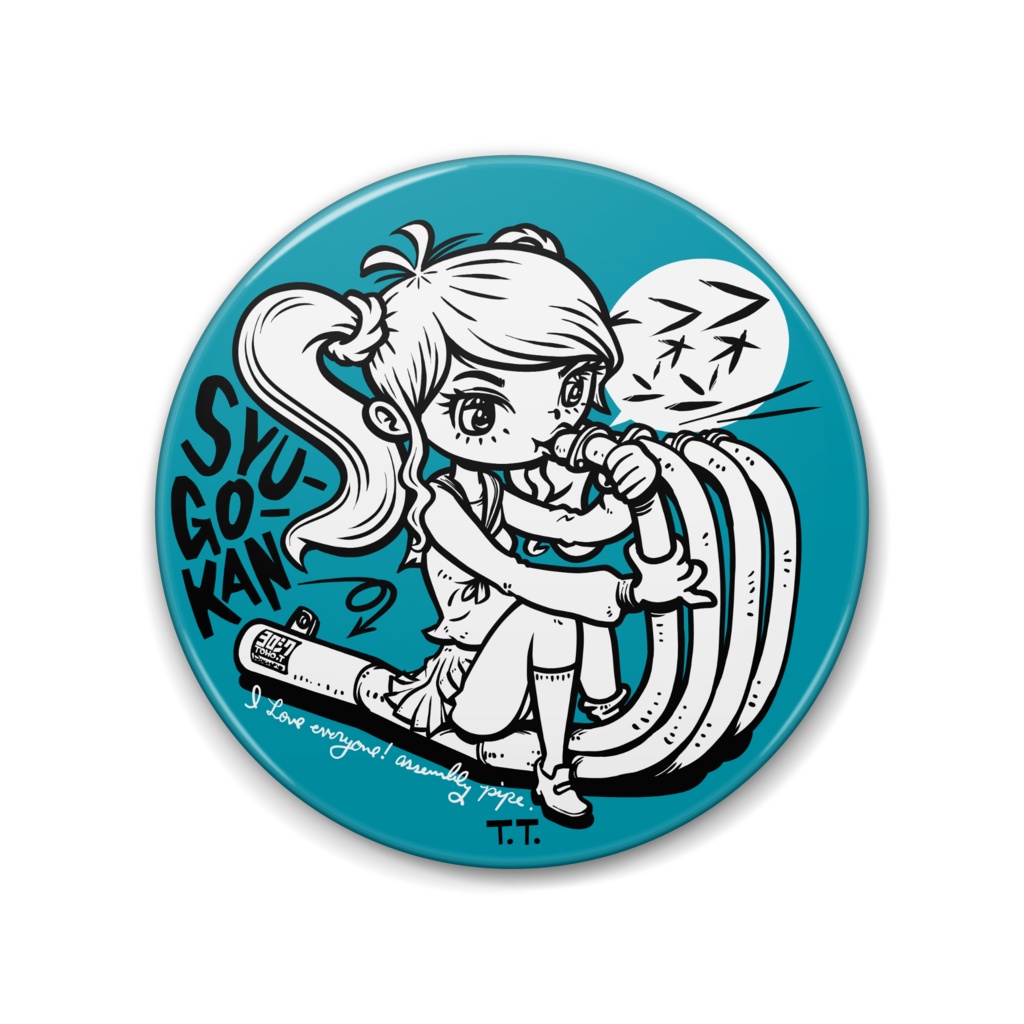 集合缶バッヂ。(BG)