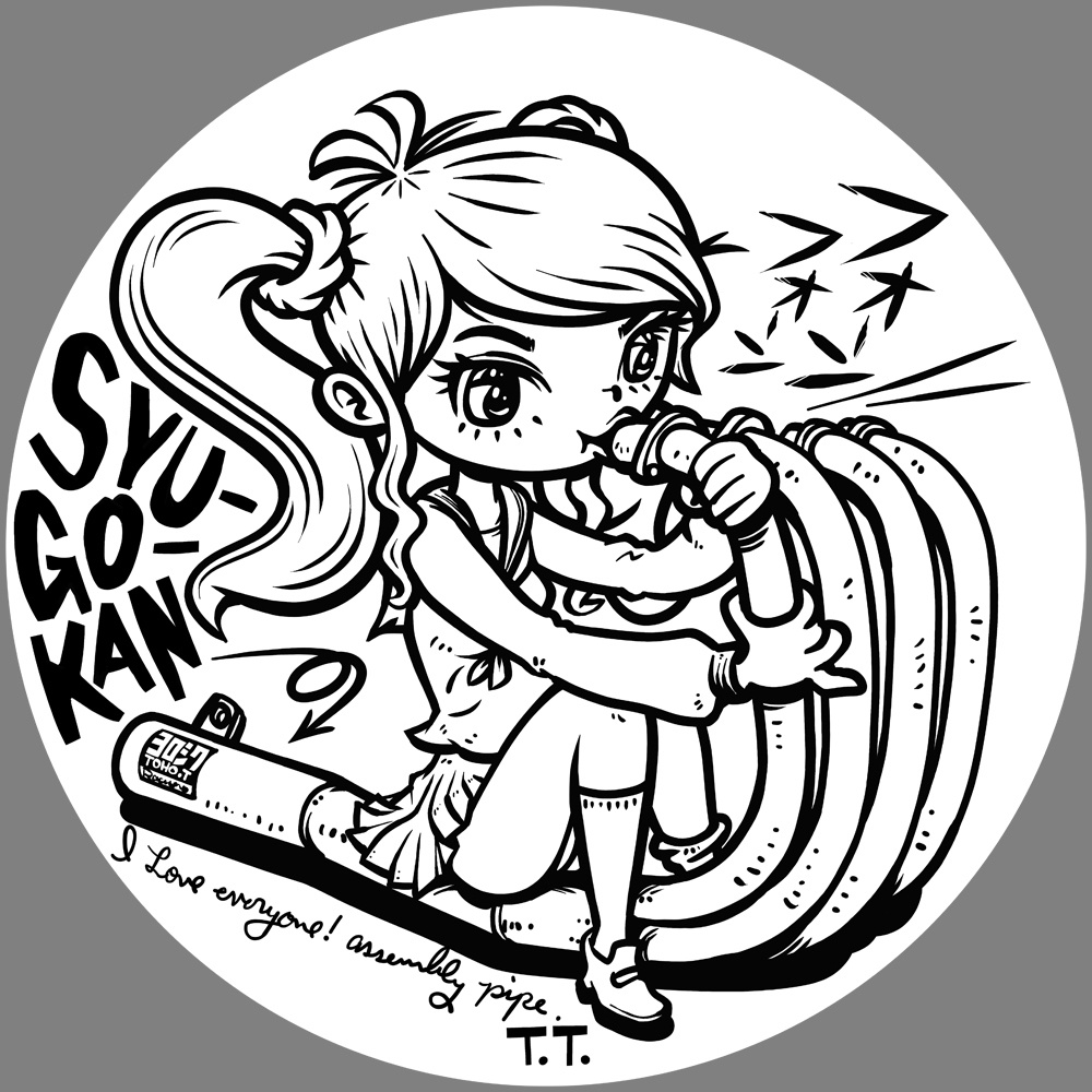 集合缶バッヂ。(W)