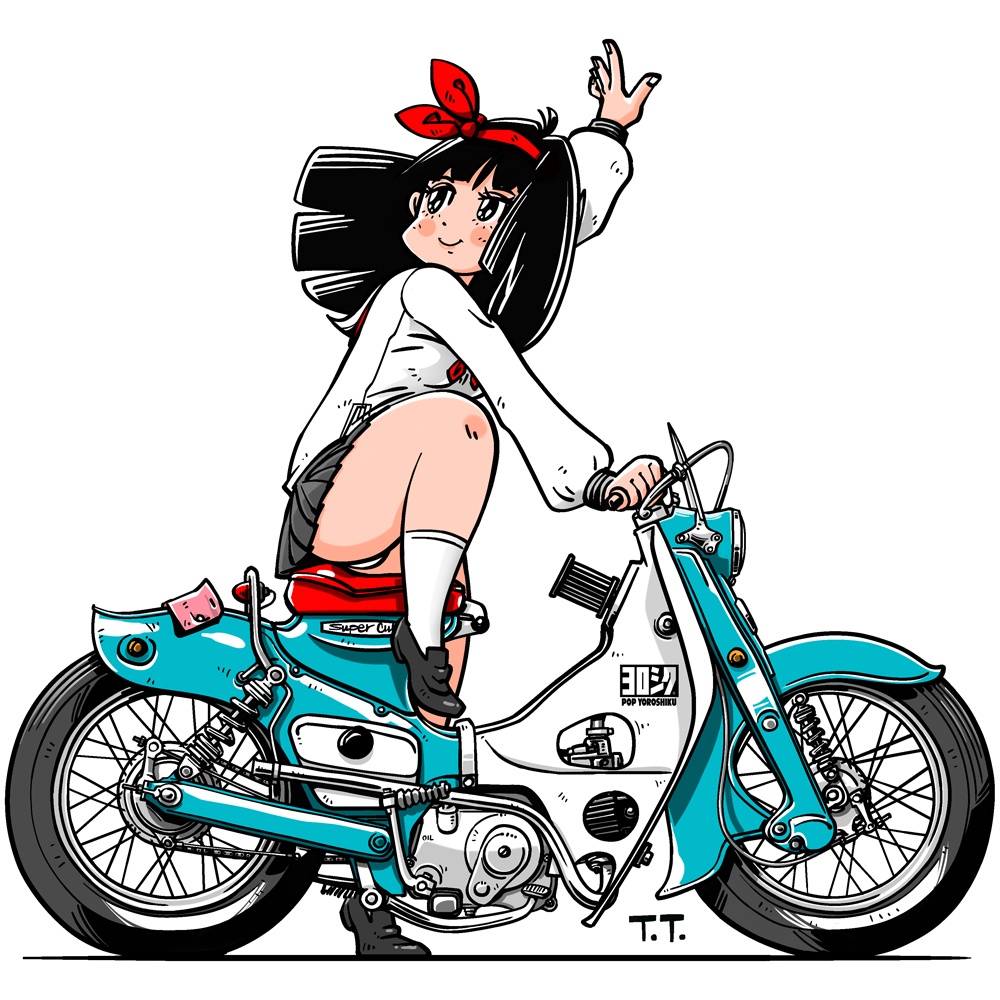 カブガール ステッカ。